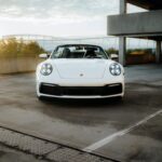 Frontansicht Porsche 911 Carrera S Cabrio in Zürich