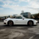 Seitenansicht rechts Porsche 911 Carrera S Cabrio in Zürich