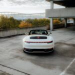 Heckansicht Porsche 911 Carrera S Cabrio in Zürich