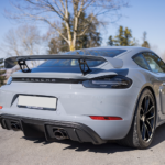Heck Porsche Cayman GT4 am Bodensee
