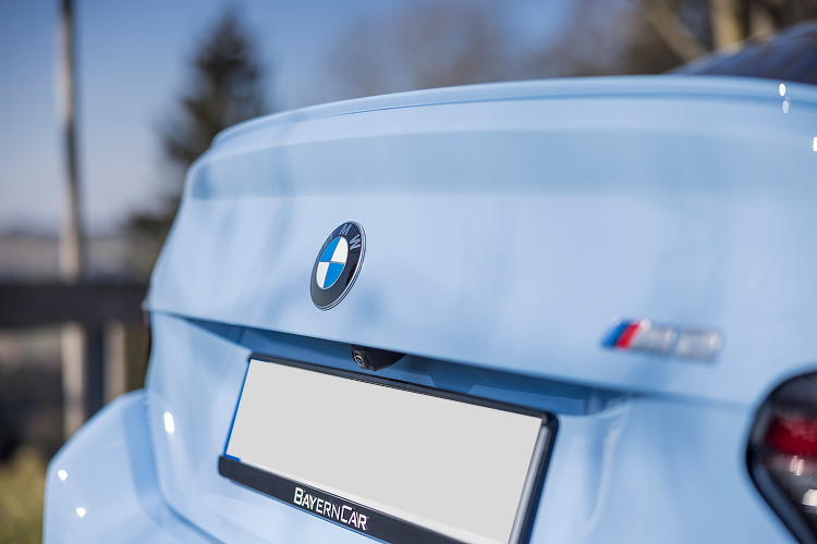 Heck detail BMW M2 Coupé am Bodensee