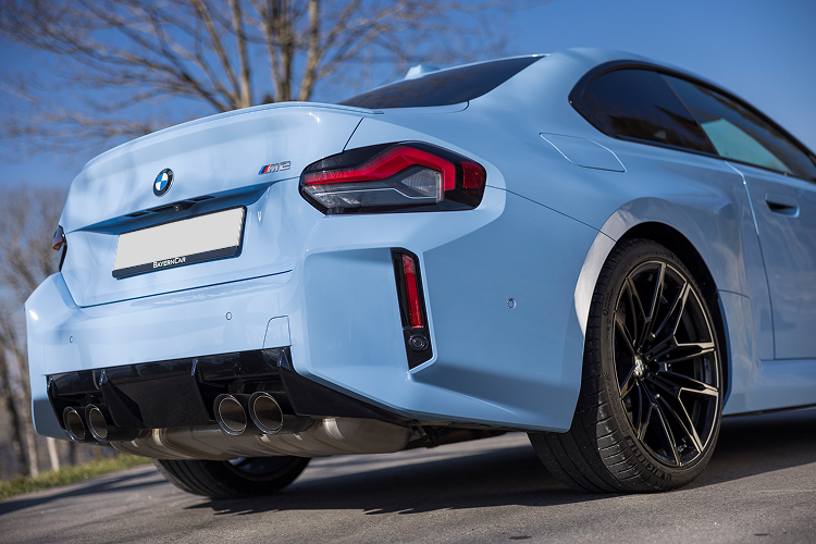 Heck BMW M2 Coupé am Bodensee