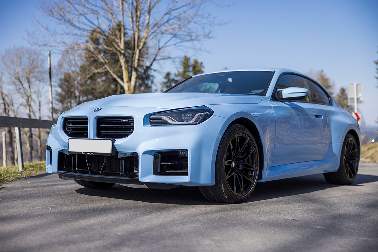 Frontansicht BMW M2 Coupé am Bodensee