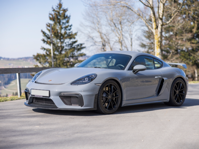 Porsche Cayman GT4 mieten am Bodensee